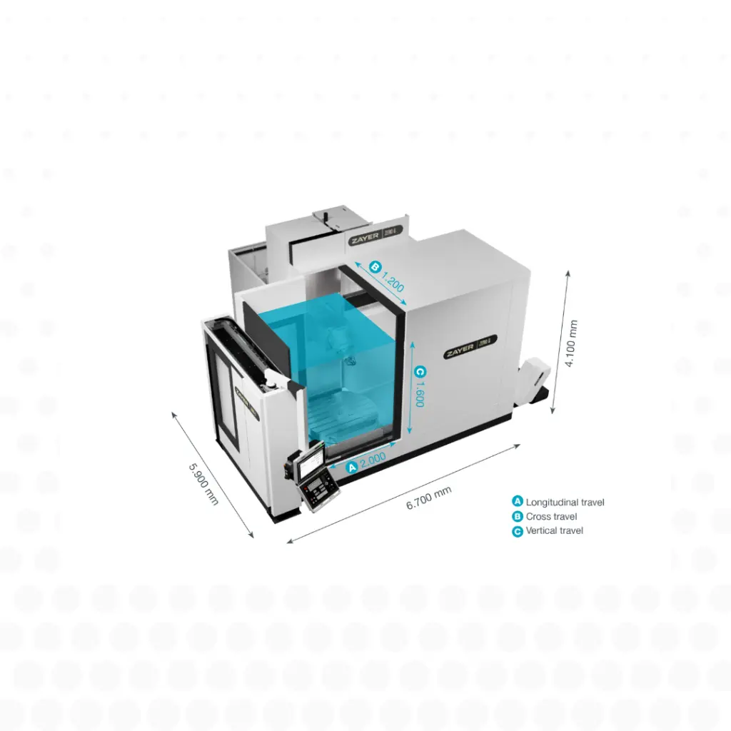 Centre d'usinage à banc fixe - Zero g  Zero g-mt (2).webp