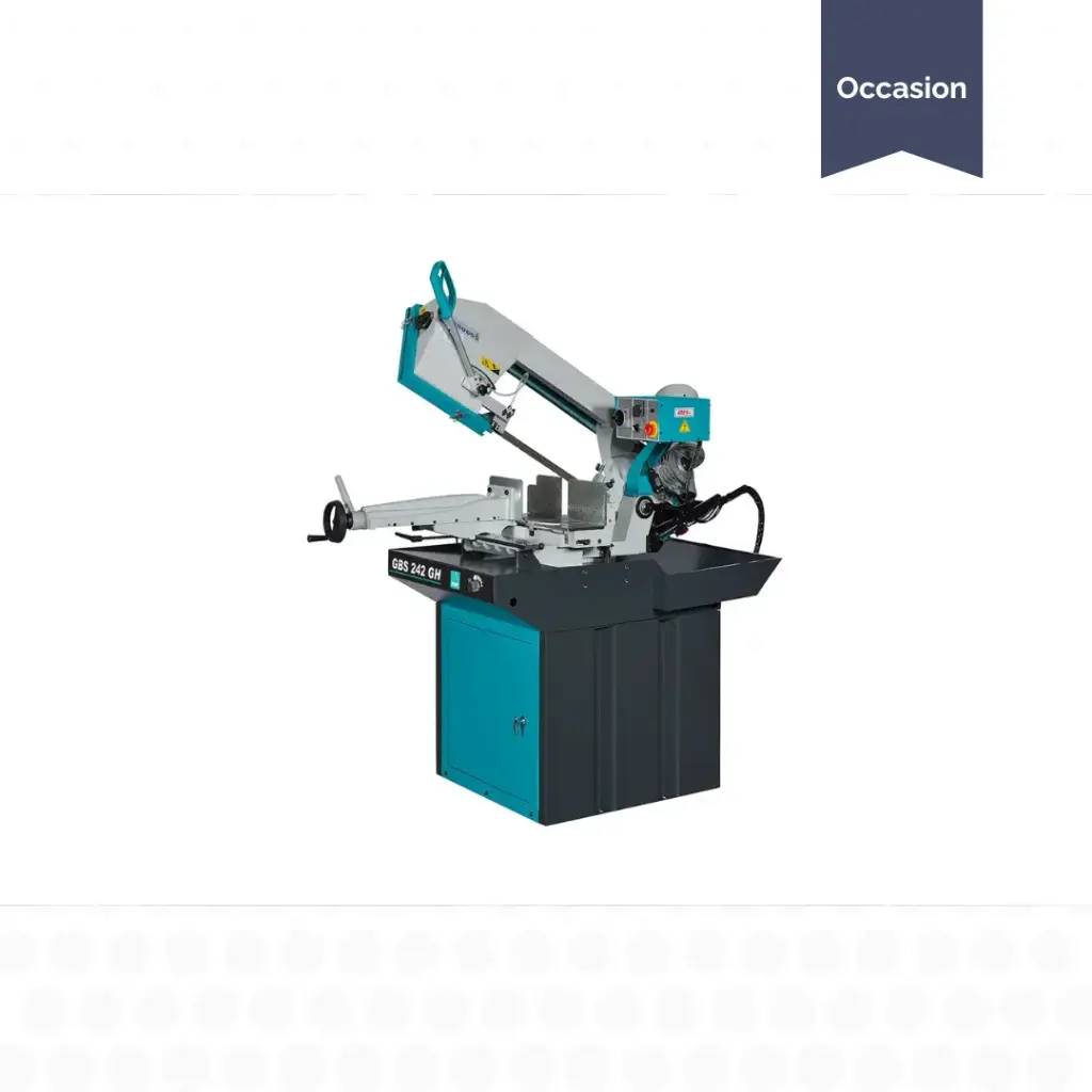 Scie à ruban horizontal gravitationnelle IMET type GBS 242 GH Neuve