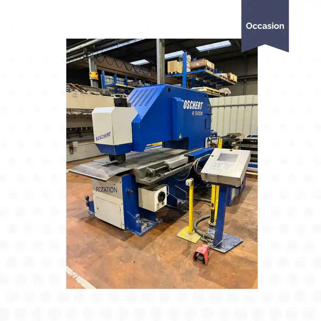 Poinconneuse BOSCHERT - ROTATION EL 1000 CNC Z-ROTAX -