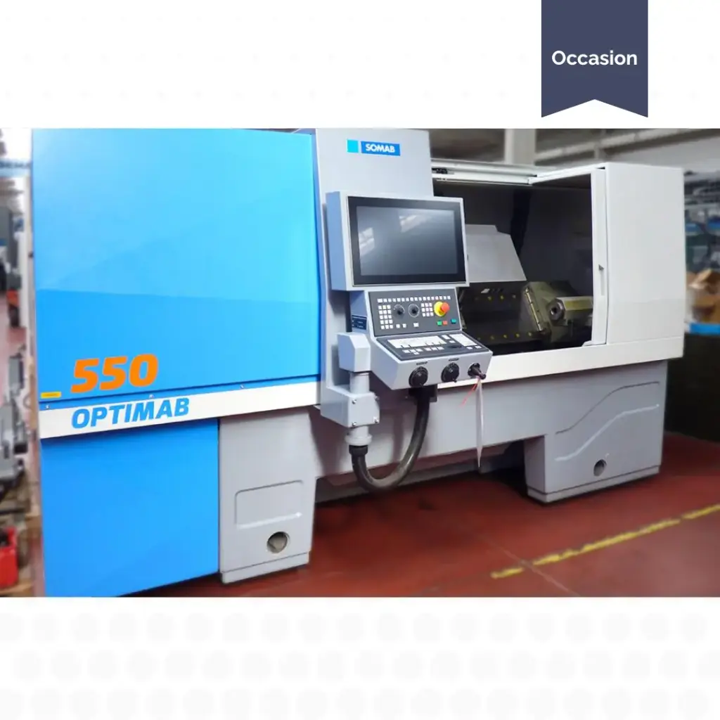 Tour CNC par apprentissage - SOMAB - OPTIMAB 550