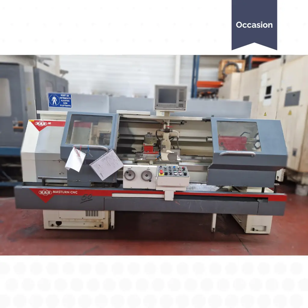 Tour CNC par apprentissage  - MAS - MT50 CNC