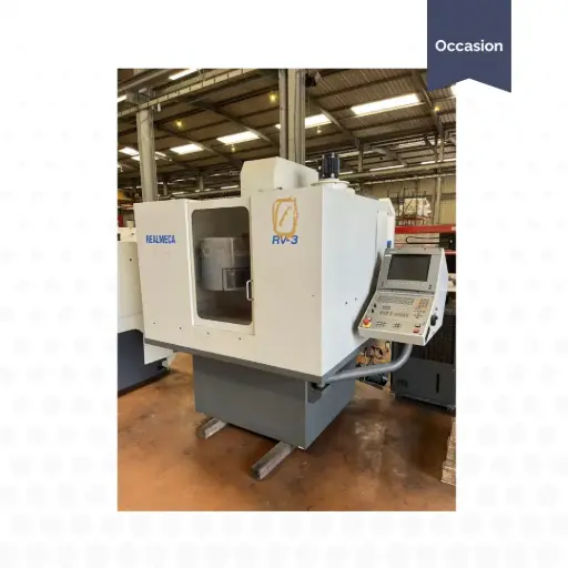 [T25031] Centre d'usinage vertical UGV - Type RV 3 - REALMECA 
