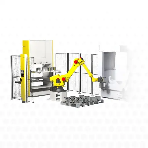 Automatisation CNC des pièces lourdes- Euro-Mate